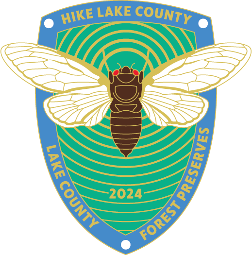 2024 Hike Lake County Shield